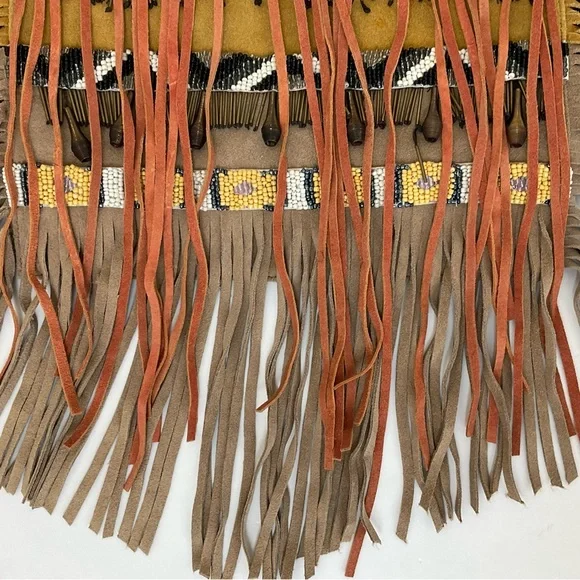 Free People Sundown Aztec Suede Fringe Purse - Picture 6 of 16